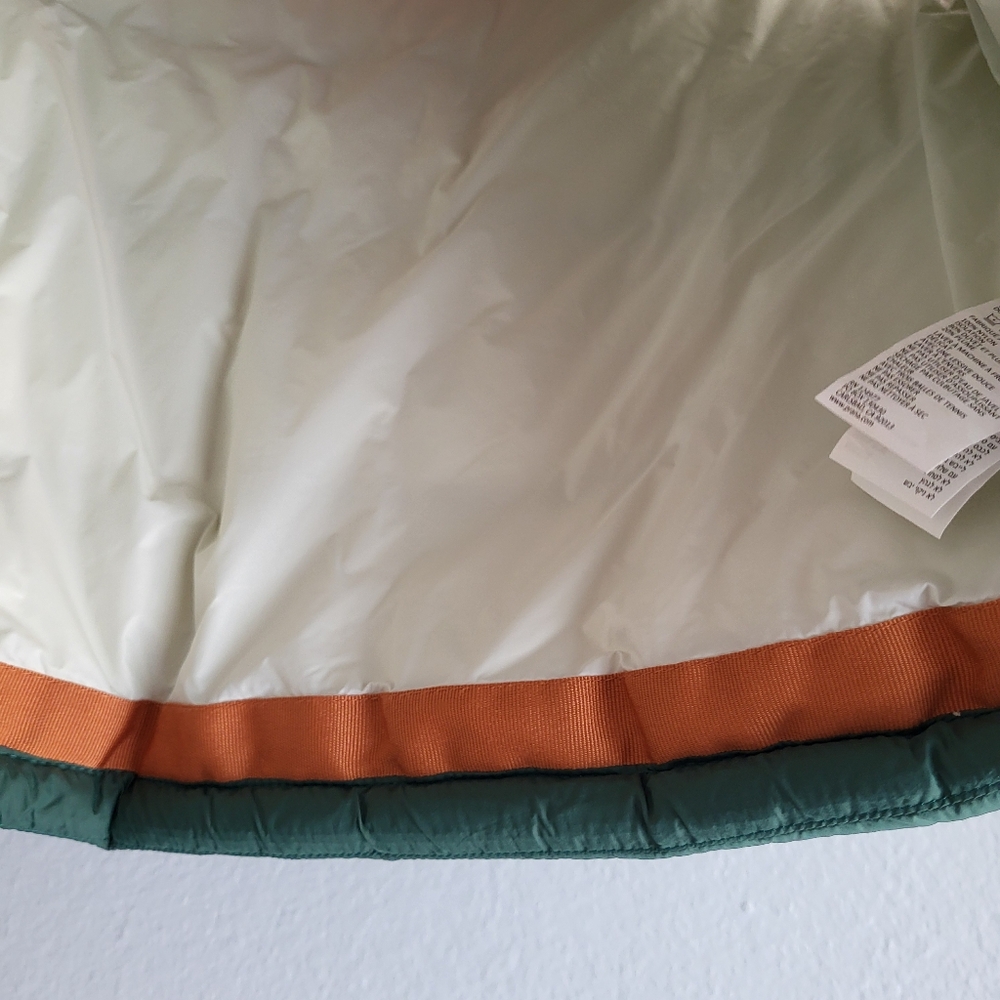 Prana Orange and Green Puffer Vest - Picture 10 of 12